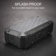 Высокое качество TWS Bluetooth радио динамик 10 Вт Портативный Открытый IPX5 Водонепроницаемый V5.0 радио динамик саундбокс с линией передачи данных