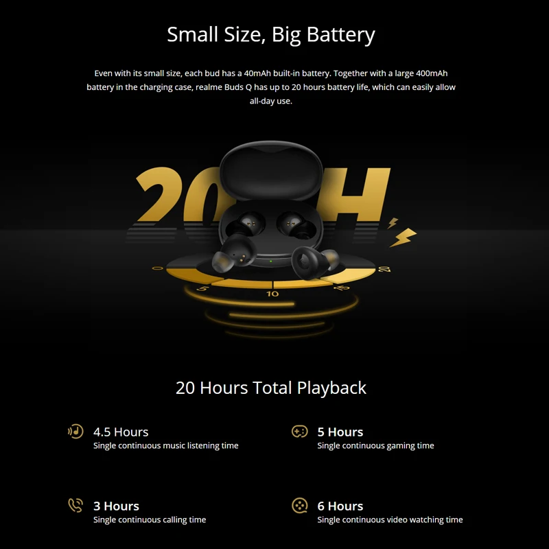 Realme Buds Q Q2 TWS Earbuds Ture 