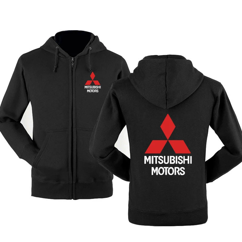 Новая модная Толстовка Mitsubishi с логотипом автомобиля толстовки для мужчин
