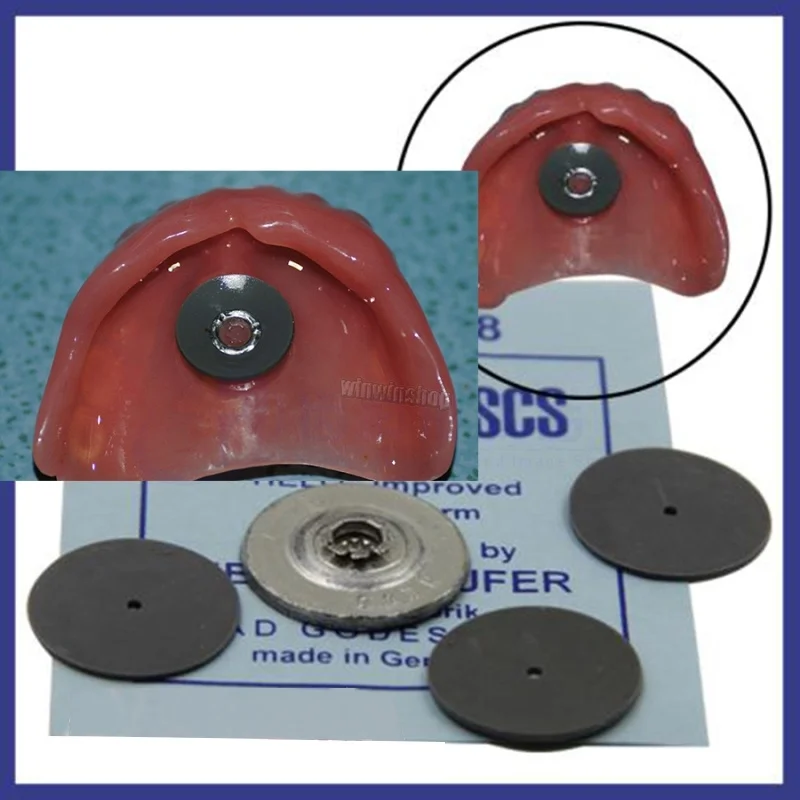 Dentalsuctioncupdentureplateretentionwith1setofdental