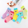 Spring Autumn Girls Socks Butterfly Cotton Candy Colors Socks For Girls 1- 16 Year Kids Socks  5 pairs/lot 4