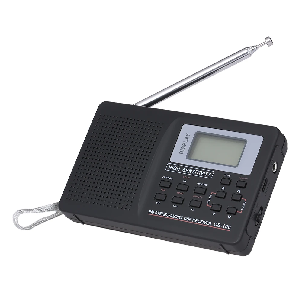 Цифровой стерео тюнер FM/AM/SW с будильником|Радиоприёмники| |