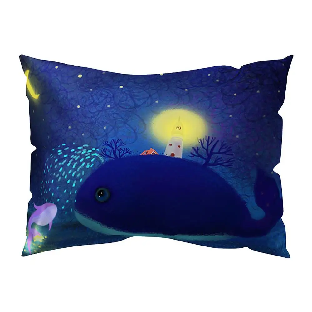 pillow case Персик крышка 30x50 см печатные подушки Чехол для подушки из сатина/Чехол рождественское письмо Подушка Чехол zijden kussensloop 30D4 - Цвет: pillow case