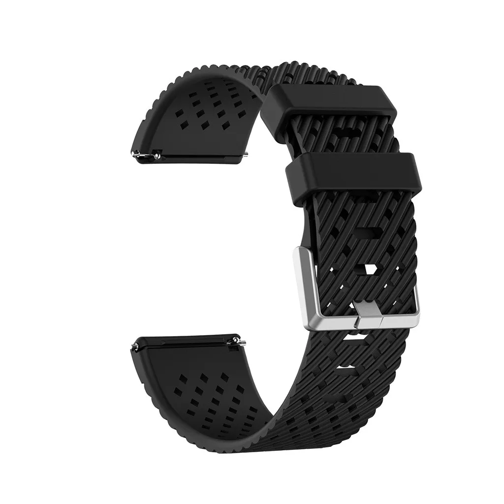 Силиконовый ремешок на запястье с вентиляционным отверстием для Fitbit Versa 2 умных