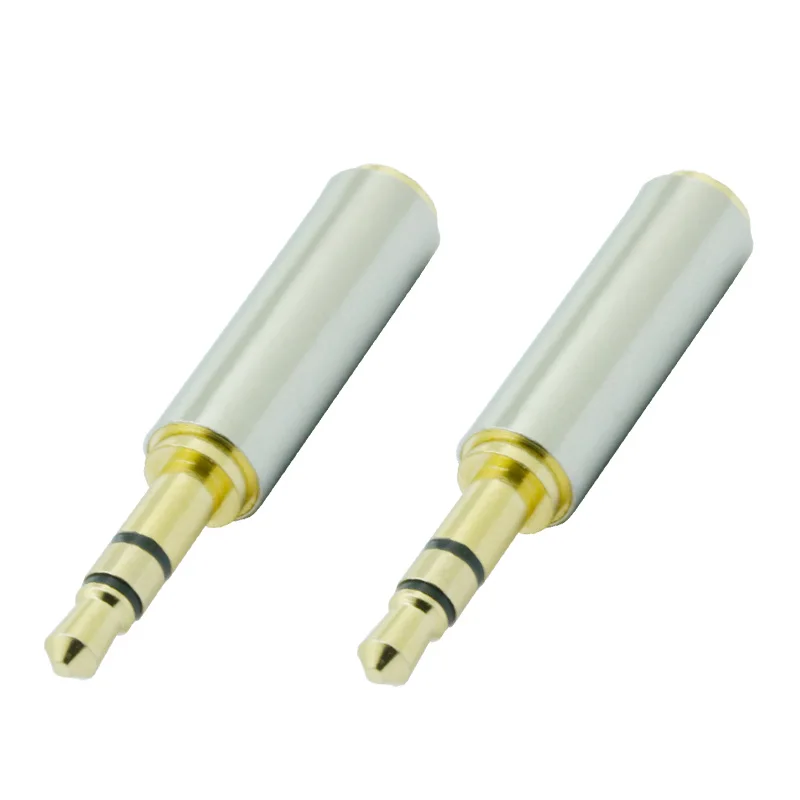 100pcs lot 3 5 mm Male to 3 5 mm Female 3 Pin Stereo Audio Headphone Jack Adapter 3 Poles 3 5mm to 3 5mm TRS Adapter Converter