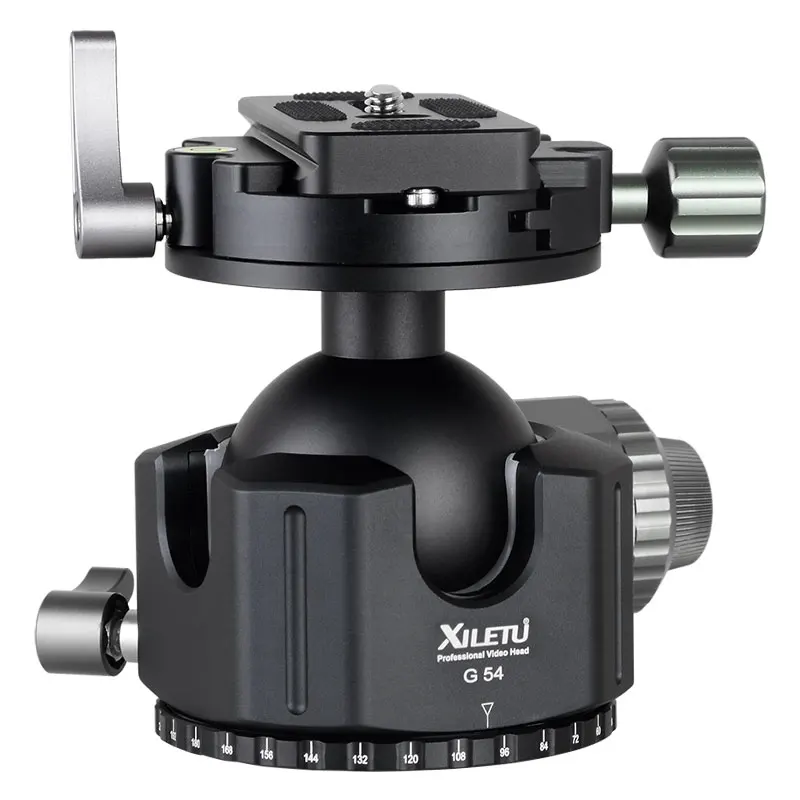 XILETU XLS324C+ G54 штатив из углеродного волокна для профессиональной фотосъемки с панорамной шаровой головкой 360 градусов для Dslrs камер