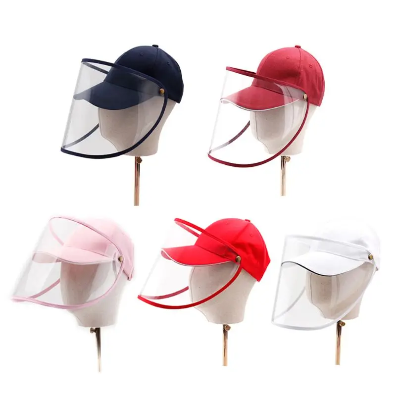 

Multi-function Protective Cap Coronary Virus Protective Hat Eye Protection Anti-fog Windproof Hat Anti-saliva Face Cover Cap