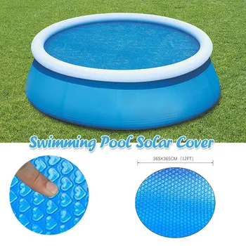 

Round Pool Cover Protector 12ft Foot Above Ground Blue Protection Swimming Pool Outdoor Pool Accessories #YL10
