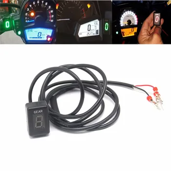 

Motorcycle 1-6 Level Ecu Plug Mount Speed Gear Display Indicator For Kawasaki KLE650 Z300 Z250 Z250SL Z750 Z 300 250 250SL 750
