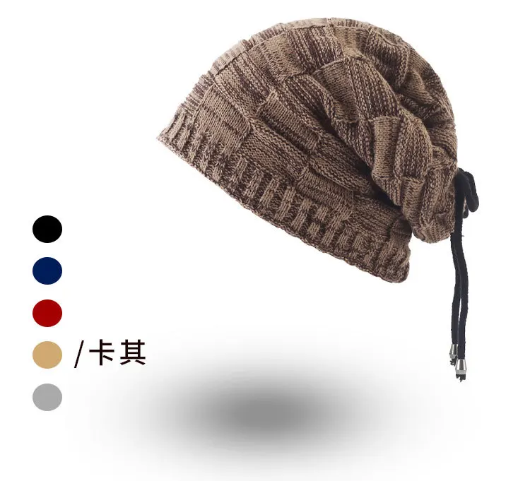Зимняя шапка женская вязаная шапка шапочка-тюрбан шапка бини для мужчин шеи теплые шарфы