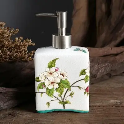 1piece 350ML Bathroom Decoration Creative Hand Soap Bottle Lotion Bottle Shampoo Water Bottle Hotel Bathroom Supplies - Цвет: b
