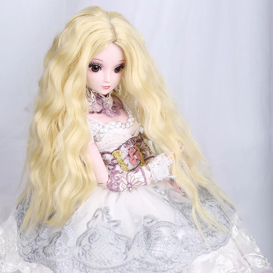 Кукольные волосы Cataleya BJD SD можно сделать своими руками длинные прямые Конец