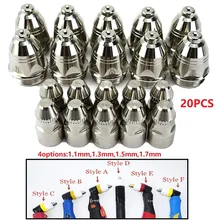 Buse d'électrode à pointe CNC pour découpe Plasma, consommable de découpe 60A 80A 100A P80, 20 pièces, Premium P80, coupe 70, coupe 80, coupe 100