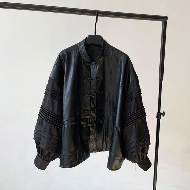 Натуральная кожа 2020 весна новые женские фонари запонки Ретро овчина шнурок талии