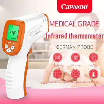 

Factory Price Digital Infrared Thermometer Gun D380 Temperature Measurement Non-contact Body Thermometer for Kids Adults