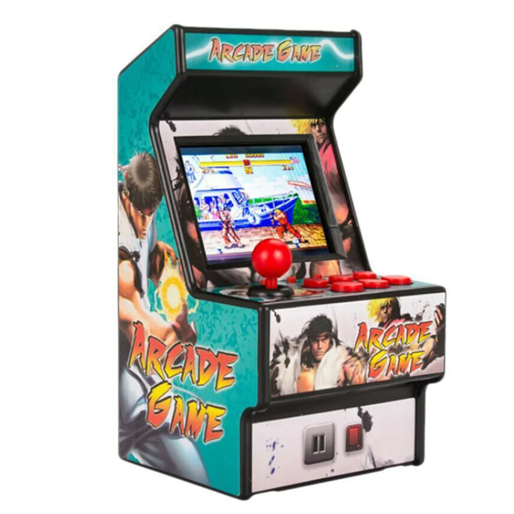 

16 Bit Handheld 156 Games Toy Development Player Joystick Mini HD Fun Game Console Fashion Printed Retro Color Screen