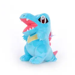 1 шт. 22 см Totodile плюшевые игрушки кукла kawaii Totodile меховой шарик-подвеска мягкая плюшевая игрушка для детей