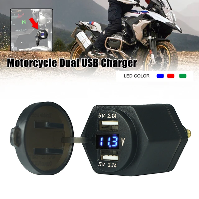 Kaufe Motorrad Motorrad Dual USB Ladegerät LED Digital