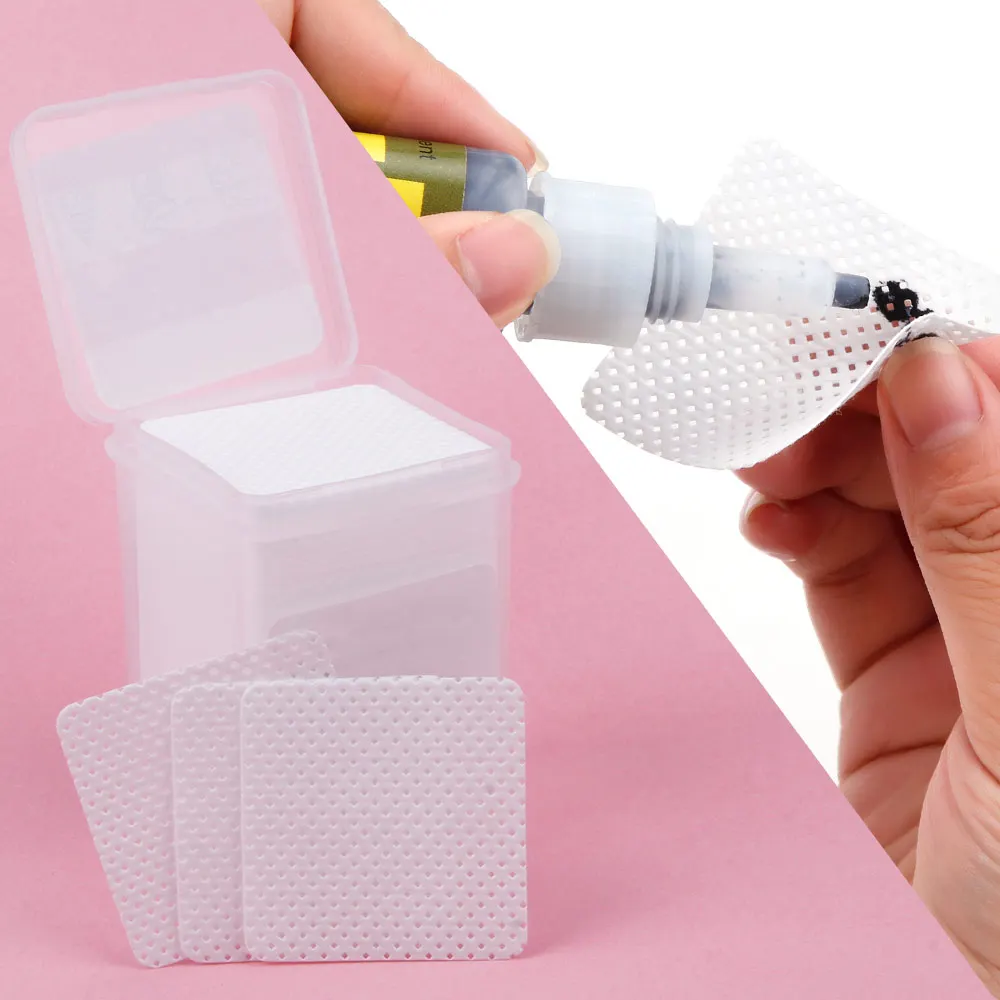 200/400 шт. Накладки для наращивания ресниц, накладки для удаления ресниц, прививки клея, очистка хлопка, бумажные ресницы для наращивания, инструменты для макияжа