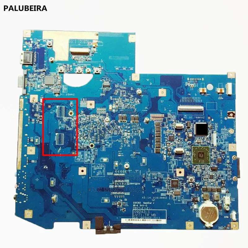 PALUBEIRA 48.4FP02.011 материнская плата для Acer Aspire 7540 7540G материнская плата ноутбука MBPJD01001 48.4FP02.011 ddr2 тест нормально