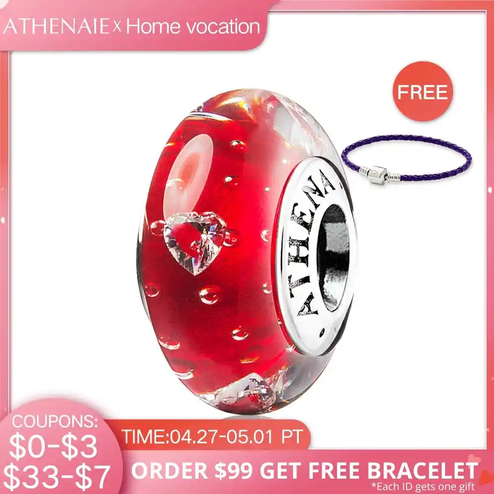 pandora charm murano athenaie pandora charm murano athenaie