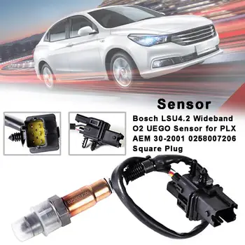

Sensor for PLX AEM 30-2001 0258007206 Square Plug Bosch LSU4.2 Wideband O2 UEGO