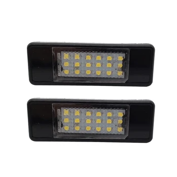 

12V LED License Plate Light for Citroen C2 C3 C4 C5 C6 For PEUGEOT 308 406 407 508 1007 3008