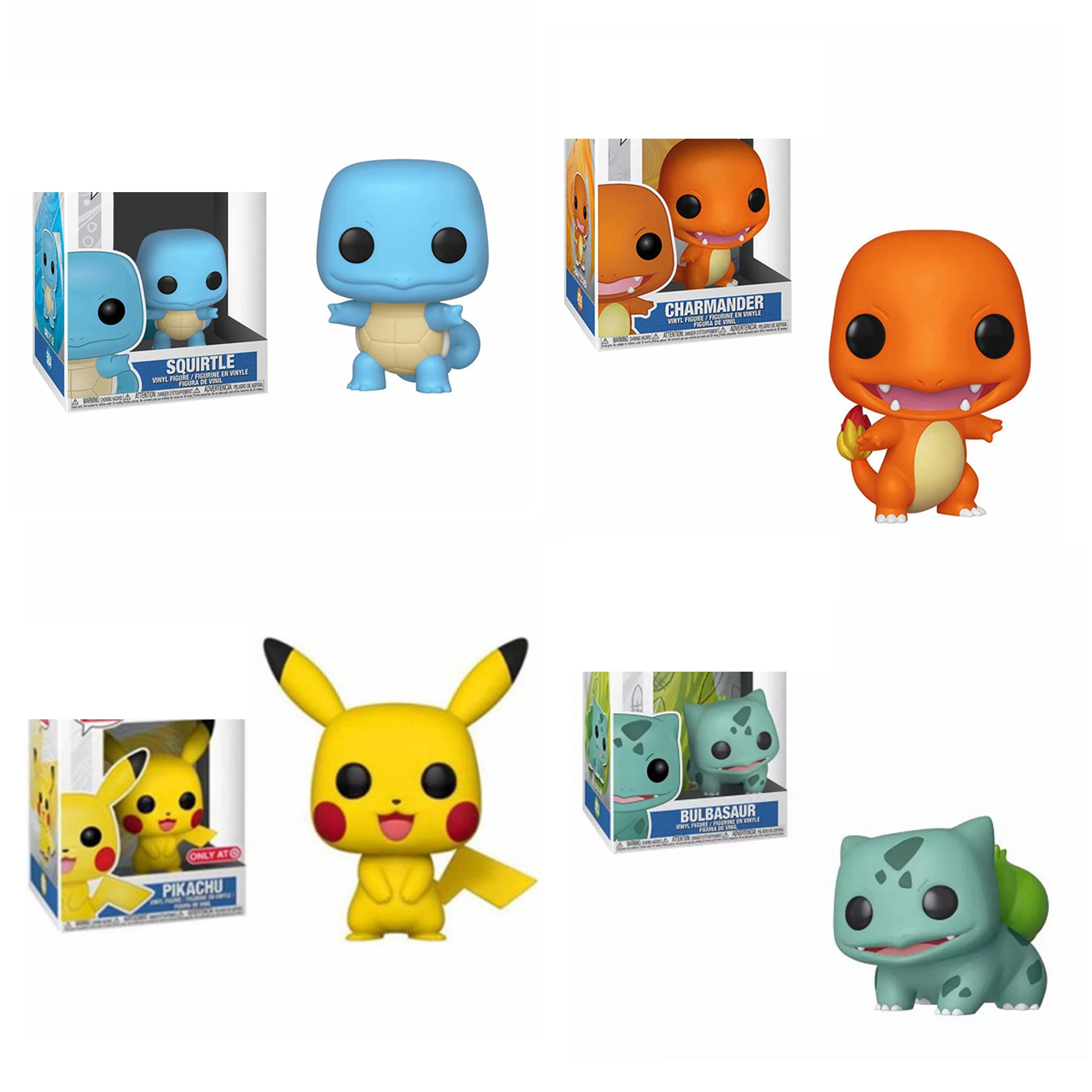 Funko игры милые аниме мультфильмы Покемоны Пикачу 353 # Бульбазавр 453 чармандер 455