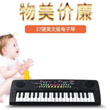 37 ключей, Детская образовательная английская версия, электронная клавиатура, многофункциональная электронная игрушка, музыка для раннего ребенка