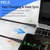 PZOZ 100W Вт PD USB C к USB Type C кабель Быстрая зарядка 4.0 60W Вт Быстрая зарядка для MacBook IPad Pro 2022 Samsung Зарядное устройство Шнур USB-C кабель ► Фото 2/6