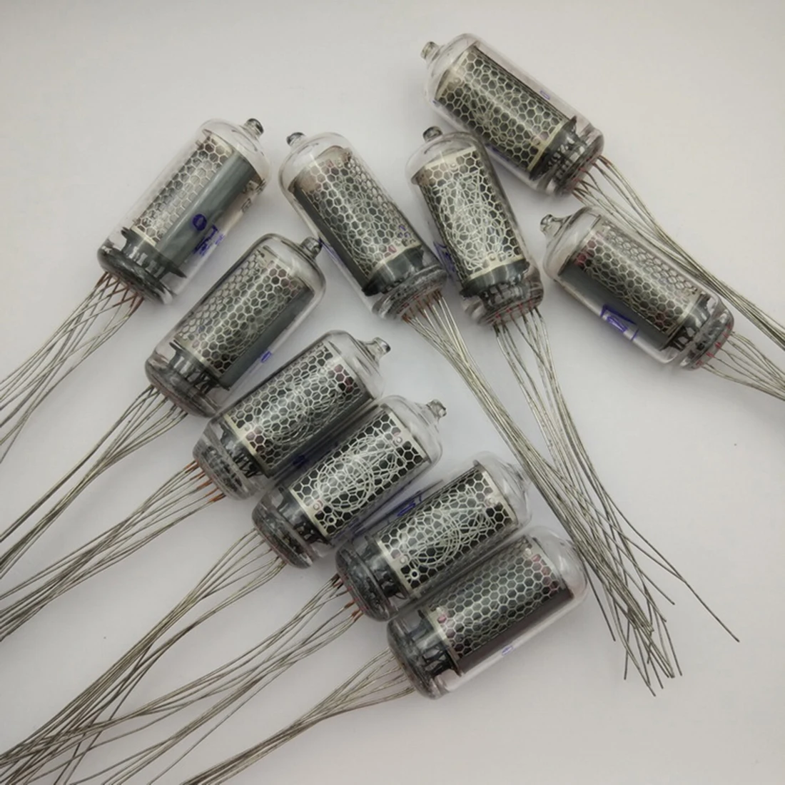 DIY электронная вакуумная трубка в-8-2 свечение трубка для свечения трубки база часов