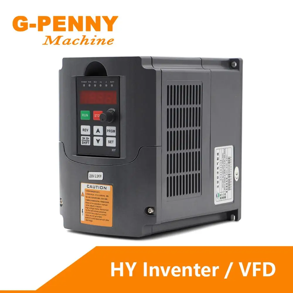 Eixo do Motor Controlador de Velocidade Frete Grátis 380 2.2kw Vfd Cnc Variável Freqüência Unidade Inversor 1hp 3hp Entrada 220 v –