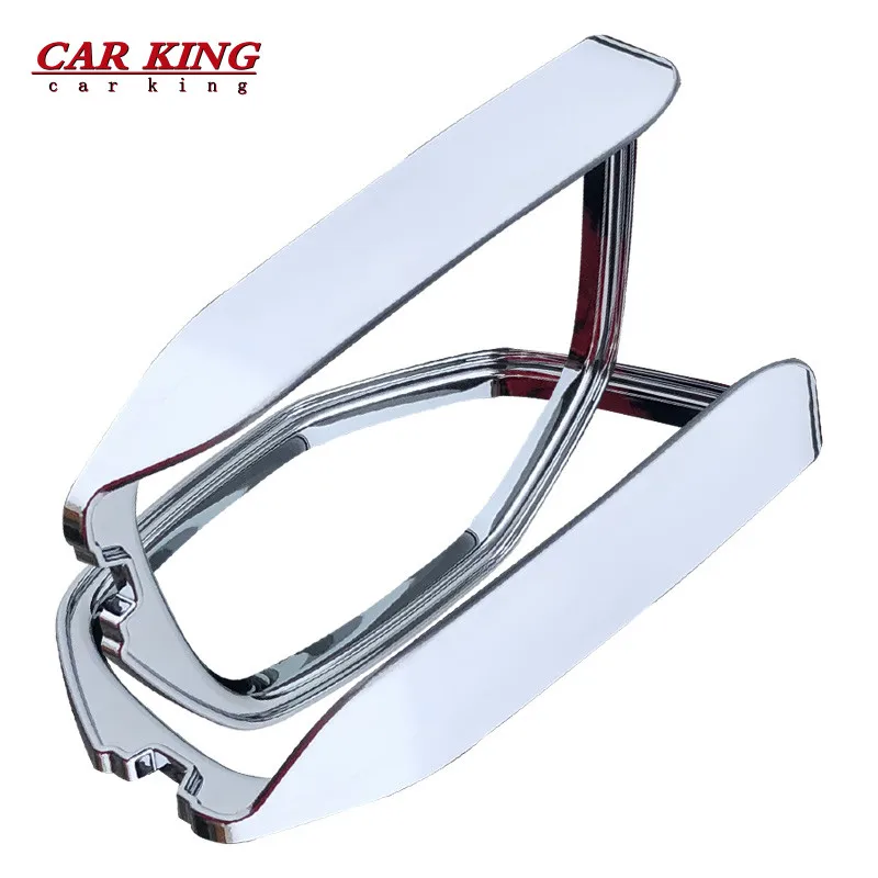 

For Honda Insight 2018 2019 Car rearview mirror block rain eyebrow Cover Trim ABS chrome Auto External styling Accessories 2pcs