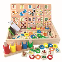Детская деревянная игрушка с цифрами, компьютерная игрушка, коробка для детей раннего возраста, обучающая игрушка, классная доска