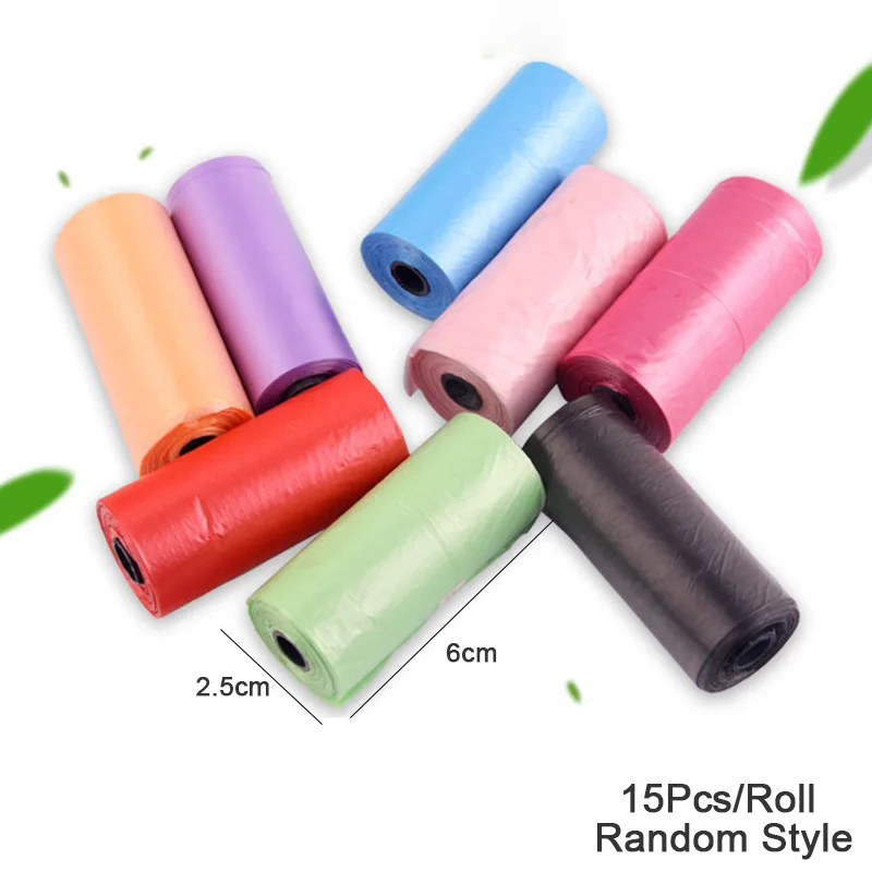 Random Style Practical Pet Dog Poop Bag Dispenser Cat Waste Garbage Holder Poop Bags Set Animal Garbage Collector Trash Clean Supplies - Цвет: Random Style