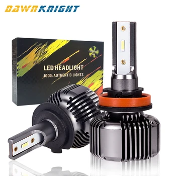 

2PCS H4 H7 Led Headlight Bulb For Car H1 H8 H11 9005 HB3 9006 HB4 9012 50W 8000LM 6000K Fanless Car Headlight Lamp Fog Light