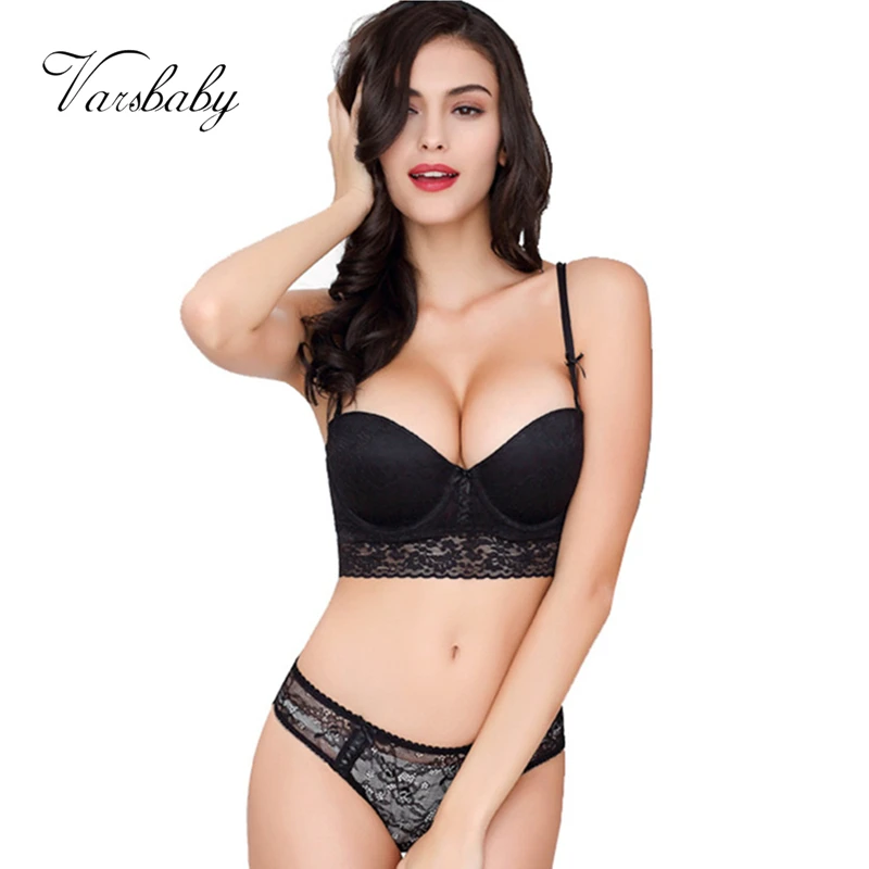 Женский кружевной бюстгальтер Varsbaby с получашкой пуш ап|bra set|sexy bra setbras sets |
