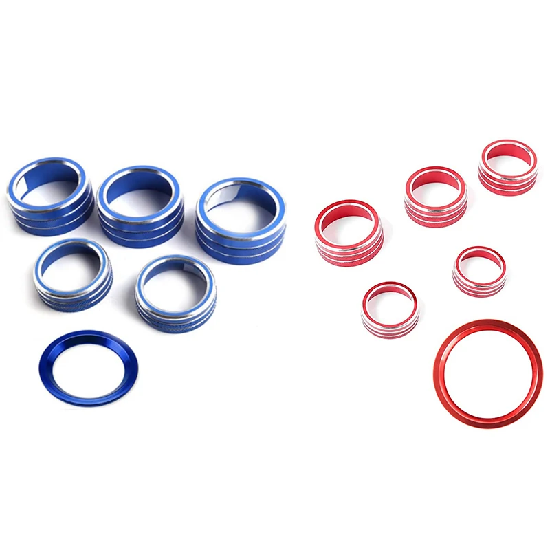 6PCS Car Centre Console Air Conditioning Volume Knob Ring Cover Trim for Honda Accord 2018-2021 Engine Start Button | Автомобили и