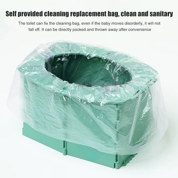 

Home Long Road Trips Emergency Train Portable Folding Toilet Car Camping For Kids Beach Porta Potty Easy Clean Play Field