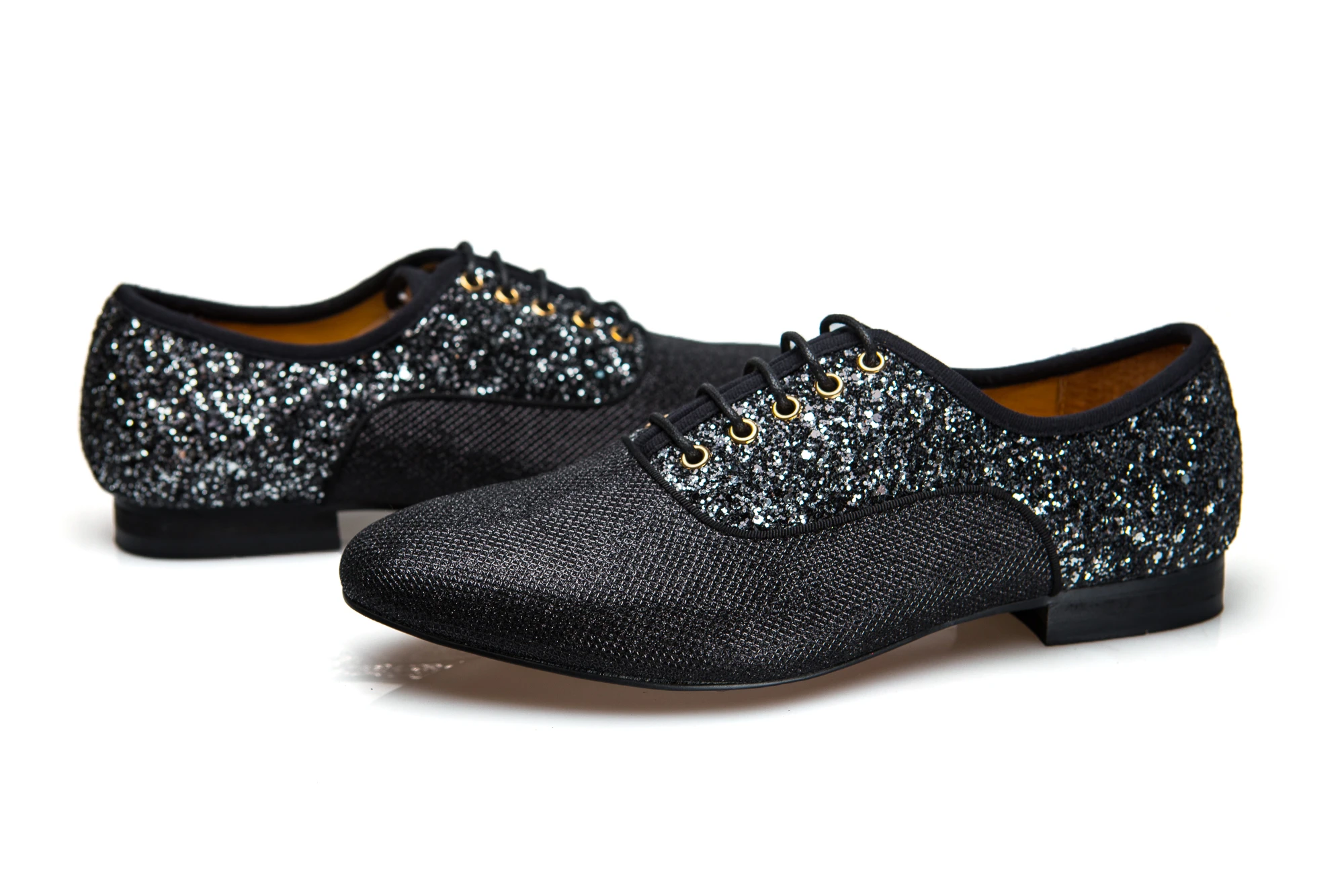 flat black wedding shoes