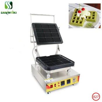 

Commercial Rectangle shape Waffle baker machine square belgium muffin Waffle Machine waffle buscuit machine Waffle Iron Machine