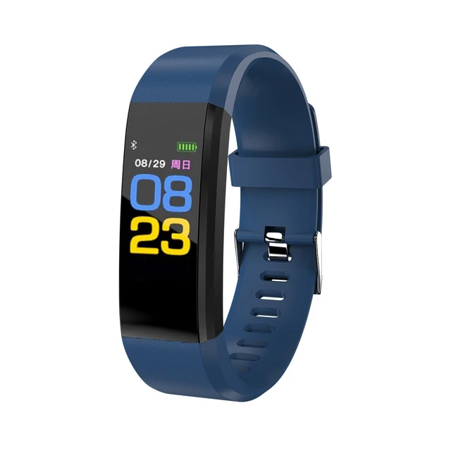 115 PLUS Smart Watch Heart Rate Monitor Blood Pressure Fitness Tracker Smartwatch Sport Watch for ios android + BOX Men Women