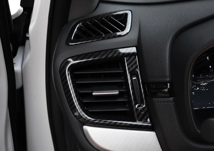 Внутренняя отделка из углеродного волокна A/C Vent cover для Honda CRV CR-V