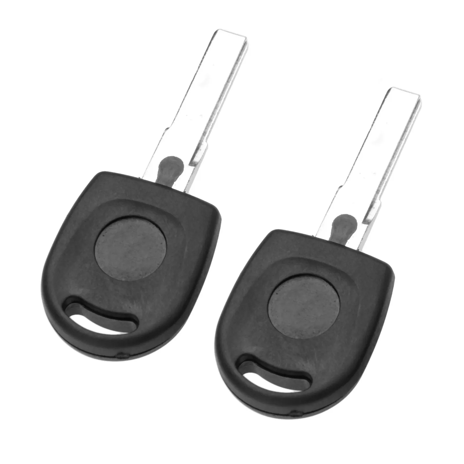 2Pcs Remote Car Key Blank Shell Transponder Key Case HU66/HAA With ID48 For Volkswagen Beetle Bora Fox Golf Passat Polo Quantum