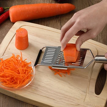 

Multi-Purpose Vegetable Slicer Peeler Kitchen Tool Stainless Steel Grater Quick Shredder For Potatoes Cucumbers And Vegetables