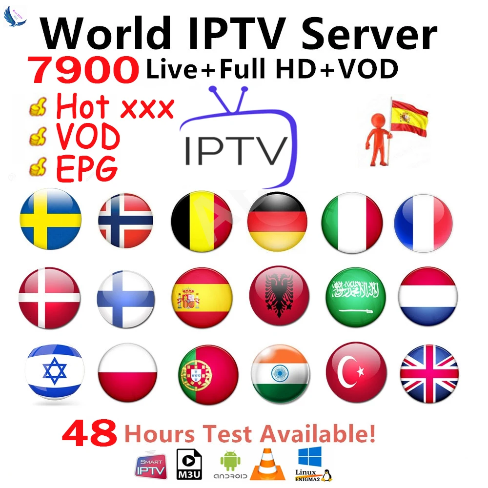 Лучший стабильный IP tv Испания M3U Francais IP tv Португалия подписка 1 год IP tv M3U Франция Бесплатная VOD для Smart tv Android tv Box Лучший стабильный IP tv Испания M3U Francais IP tv Португалия подписка 1 год IP tv M3U Франция Бесплатная VOD для Smart tv Android tv Box