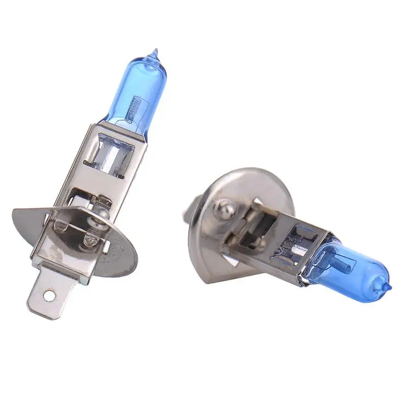 

2pcs 100W 12V H1 Super Bright White Fog Lights High Power Car Headlight Lamp Halogen Bulbs Car Light Source Car Accessories