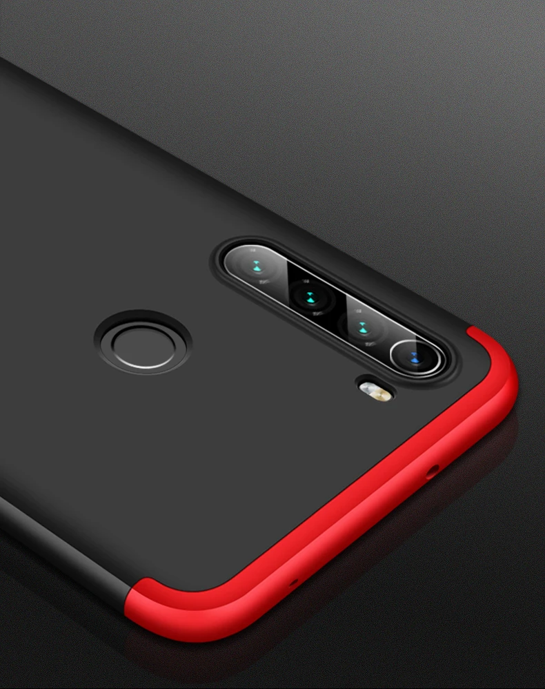 Чехол для телефона Xiaomi Redmi Note 8T Redmi 8 8A Pro, чехол на заднюю панель, бампер 360, полный Чехол, роскошный жесткий чехол из поликарбоната