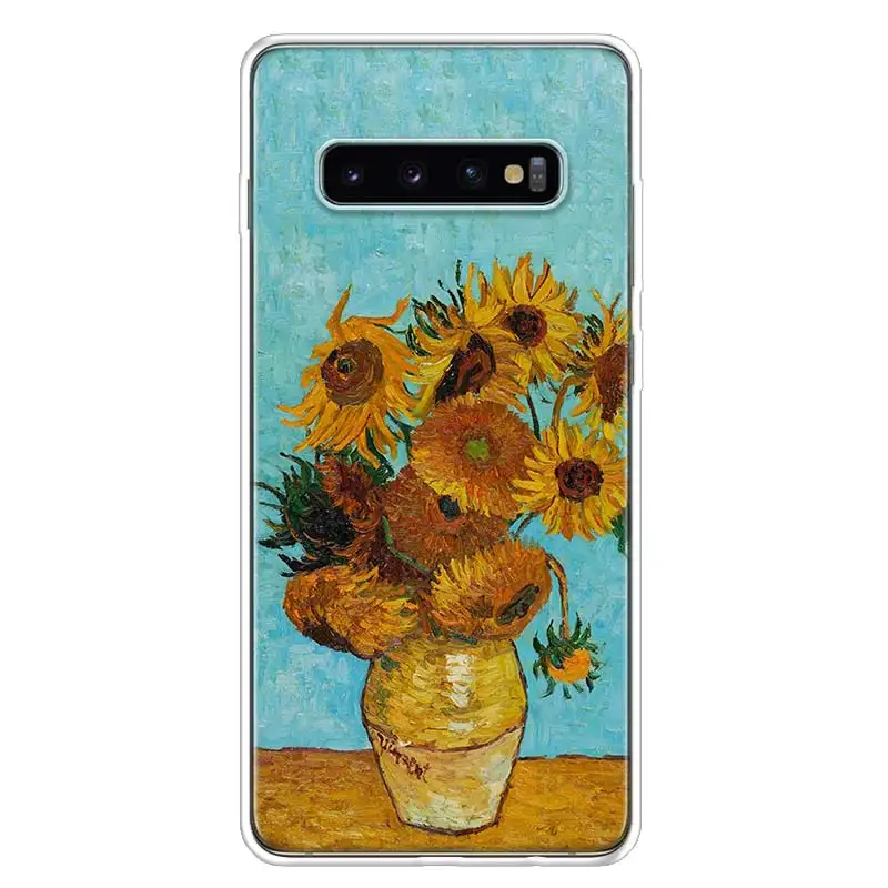 Ван Гог масляной живописи чехол для телефона для samsung Galaxy A10 A20E A30 A40 A50 A70 A50S A80 M30S A6 A7 A8 A9 Plus+ Coque - Цвет: TW021-2