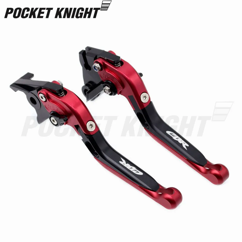 Для HONDA CBR600RR 2007- CBR1000RR/FIREBLADE/SP 2008- аксессуары для мотоциклов Складные Выдвижные Тормозные Рычаги сцепления CBR - Цвет: Red